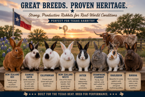 Raising TAMUK Rabbits in the Texas Heat with Jordan | Rebel Food ...
