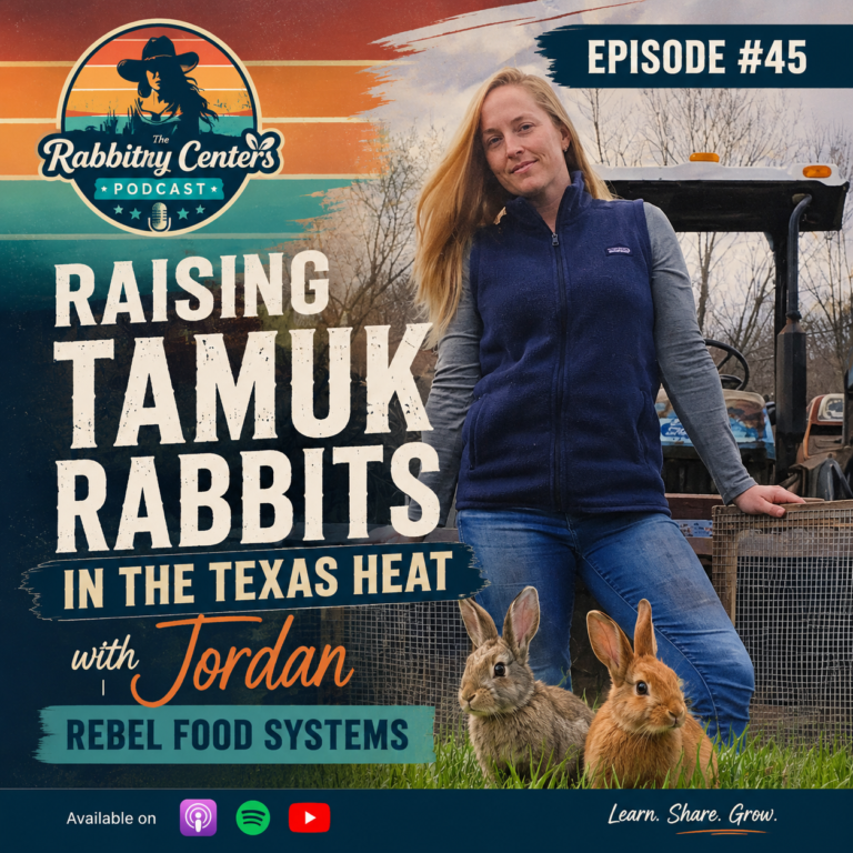Raising TAMUK Rabbits in the Texas Heat with Jordan | Rebel Food ...